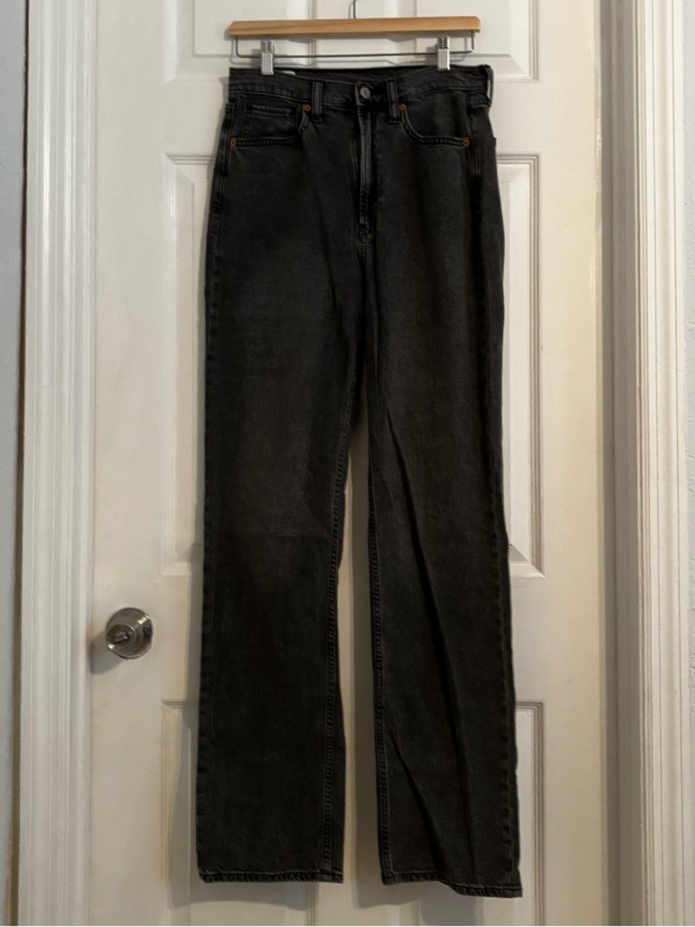 Gap ‘90s Loose High Rise Dark Grey Jeans